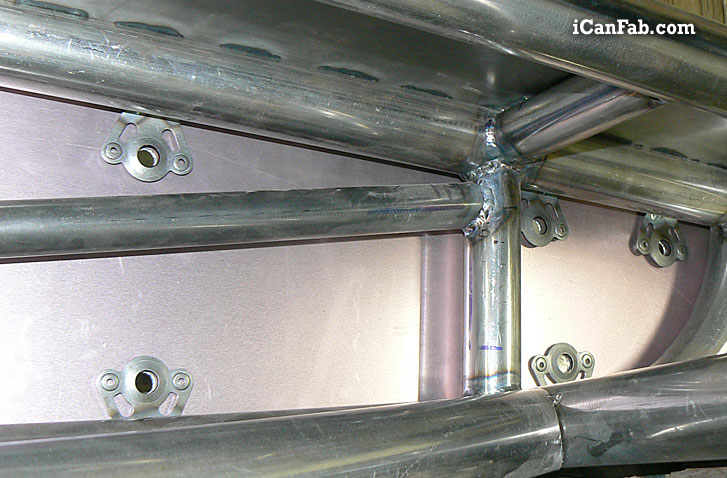 passenger side aluminum floor