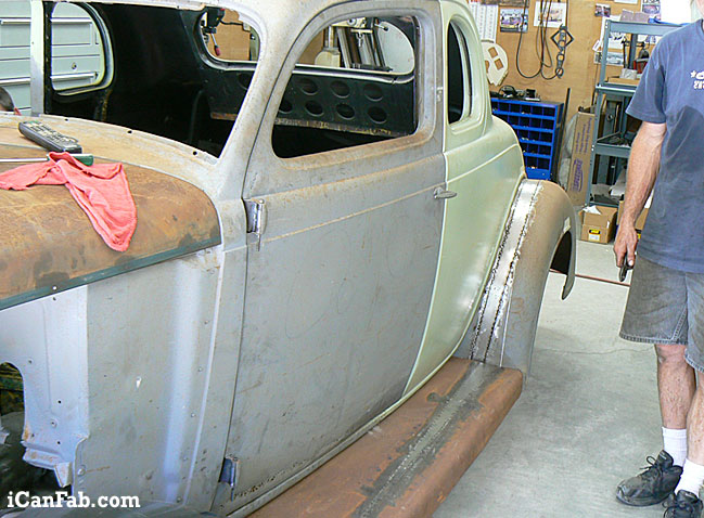 Door hinges made for the 36 Coupe