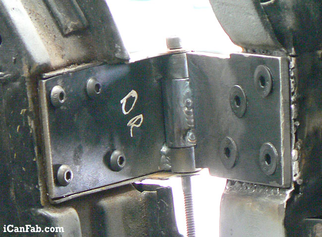 Door hinges made for the 36 Coupe