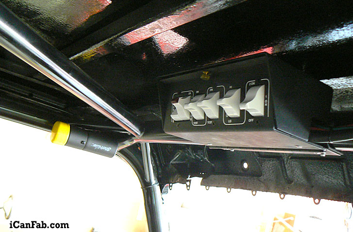 switches and electrically finishing up
