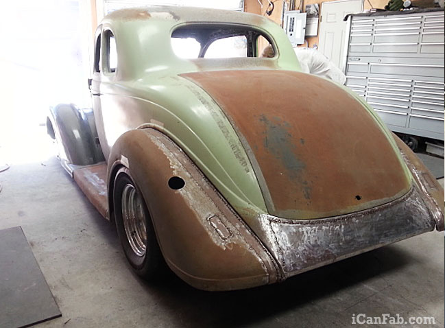 Restoring this 1936 Plymouth Coupe