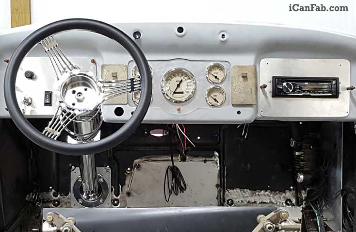 Plymouth Coupe custom dash
