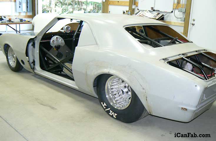 68 Camaro drag racing rolling chassis for sale
