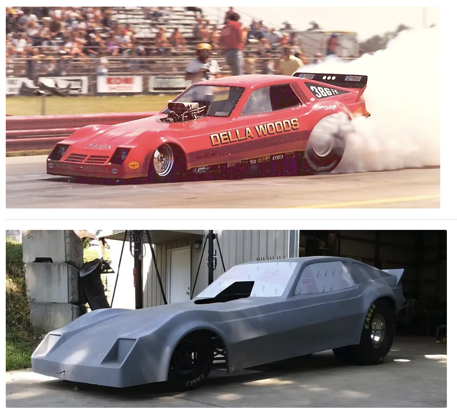 Nostalgia Funny Car for sale, Roller